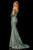 Sherri Hill - 52825 Off The Shoulder Fitted Glitter Evening Dress Evening Dresses