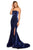 Sherri Hill - 52961 Strapless Mermaid Lace Up Evening Dress Evening Dresses 00 / Royal