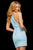 Sherri Hill - 53069 Sleeveless Halter Neck Short Scuba Dress Special Occasion Dress