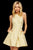 Sherri Hill - 53072 Short Sleeveless Halter Neck A-line Dress Special Occasion Dress
