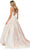 Sherri Hill - 53116 Floral Lace Appliqued Lace-up Back Ballgown Ball Gowns