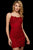 Sherri Hill - 53151 Embroidered Lace Dress Cocktail Dresses 00 / Wine