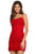 Sherri Hill - 53151 Embroidered Lace Dress Cocktail Dresses 16 / Red