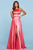 Sherri Hill - 53302 Beaded Halter Neck A-line Dress Bridesmaid Dresses 00 / Orange
