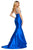 Sherri Hill - 53660 Plunging V-Neckline Fitted Mermaid Dress Evening Dresses