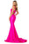 Sherri Hill - 53906 Scoop Neck Jersey Trumpet Dress Pageant Dresses