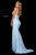 Sherri Hill - 53908 Embroidered Deep V Neck Trumpet Dress Prom Dresses