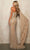 Sherri Hill - 54232 Beaded Asymmetric Sheath Dress With Side Cape Prom Dresses