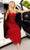 Sherri Hill - 54232 Beaded Asymmetric Sheath Dress With Side Cape Prom Dresses