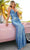 Sherri Hill - 54264 Sequin Plunging V Neck Dress with Slit Prom Dresses