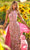 Sherri Hill - 54302 High Halter Overskirt Dress Prom Dresses 00 / Nude/Bright Pink/Light Pink