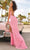 Sherri Hill - 54344 Strappy Open Back Beaded Fringe High Slit Gown Prom Dresses