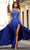 Sherri Hill - 54425 Rhinestone-Ornate High Slit Ballgown Ball Gowns