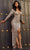 Sherri Hill - 54468 Asymmetric Sheath Sequined Dress Evening Dressses