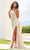 Sherri Hill - 54841 Asymmetric Embellished Slit Sheath Dress Evening Dresses