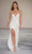 Sherri Hill - 55058 Butterfly Back Beaded Sheath Gown Prom Dresses