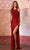 Sherri Hill 55079 - Beaded High Halter Evening Gown Evening Gown 000 / Red