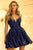 Sherri Hill 55100 - V-Neck Sequin A-Line Cocktail Dress Special Occasion Dress