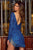 Sherri Hill 55137 - Long Sleeve V-Neck Cocktail Dress Special Occasion Dress