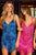 Sherri Hill 55142 - V-Neck Beaded Fringe Cocktail Dress Special Occasion Dress
