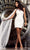 Sherri Hill 55182 - Side Angel Cape Cocktail Dress Cocktail Dresses