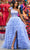 Sherri Hill 55256 - One Sleeve Ruffled A-Line Prom Gown Prom Dresses 000 / Periwinkle