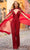 Sherri Hill 55294 - Chiffon Cape Beaded Jumpsuit Formal Pantsuits