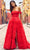 Sherri Hill 55324 - Off Shoulder Ruffled Ballgown Ballgown 000 / Red