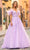 Sherri Hill 55329 - Feather Embellished Off-Shoulder Prom Gown Prom Dresses 000 / Lilac