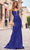Sherri Hill 55344 - Sleeveless Corset Bodice Evening Gown Special Occasion Dress 000 / Royal