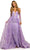 Sherri Hill 55385 - Sequin Lace Prom Gown With Overskirt Prom Gown 000 / Lilac