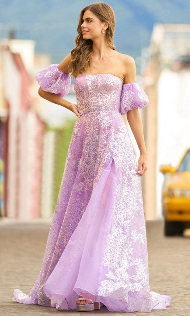 Sherri Hill 55423 - Strapless With Detachable Sleeves Ballgown Sherri Hill 55423 - Strapless With Detachable Sleeves Ballgown