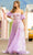 Sherri Hill 55423 - Strapless With Detachable Sleeves Ballgown Evening Dresses 000 / Lilac/Silver