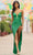 Sherri Hill 55431 - Plunging Sequin Prom Dress Special Occasion Dress 000 / Emerald