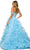 Sherri Hill 55438 - Off-Shoulder Ruffled Skirt Ballgown Evening Dresses