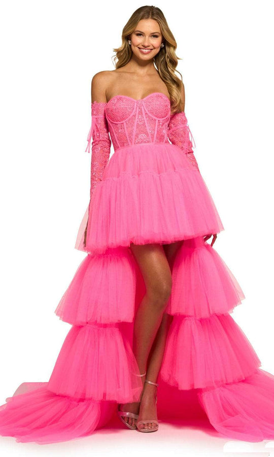 Sherri Hill 55453 - High-Low Gown