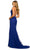 Sherri Hill 55476 - V-Neck Appliqued Evening Gown Evening Gown