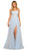 Sherri Hill 55489 - Strapless Gown Evening Dresses 000 / Light Blue
