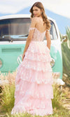 Sherri Hill 55500 - Sweetheart Tiered A-Line Prom Gown 00 / Light Blue Sherri Hill 55500 - Sweetheart Tiered A-Line Prom Gown 00 / Light Blue