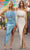 Sherri Hill 55556 - Feather Sequin Hi Low Dress Evening Dresses