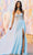 Sherri Hill 55564 - Cloak Dress Evening Dresses 000 / Light Blue