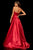 Sherri Hill - One Shoulder Charmeuse Long A Line Dress 52750 - 3 pc Rose In Size 2, 4, and 6 Available CCSALE