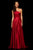 Sherri Hill - One Shoulder Charmeuse Long A Line Dress 52750 - 3 pc Rose In Size 2, 4, and 6 Available CCSALE