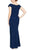 SLNY 9137212 - Cap Sleeve Ruched Evening Dress Evening Dresses
