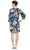 SLNY 9160198 - Floral Jewel Sheath Dress Holiday Dresses