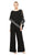 SLNY - 9177331 Sheer Scoop Neck Jumpsuit - 1 pc Fig In Size 12 Available CCSALE 12 / Fig