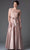 Soulmates 1611 - Soulmates Embellished Bow Evening Bridesmaid Dress Bridesmaid Dresses Dusty Rose / S