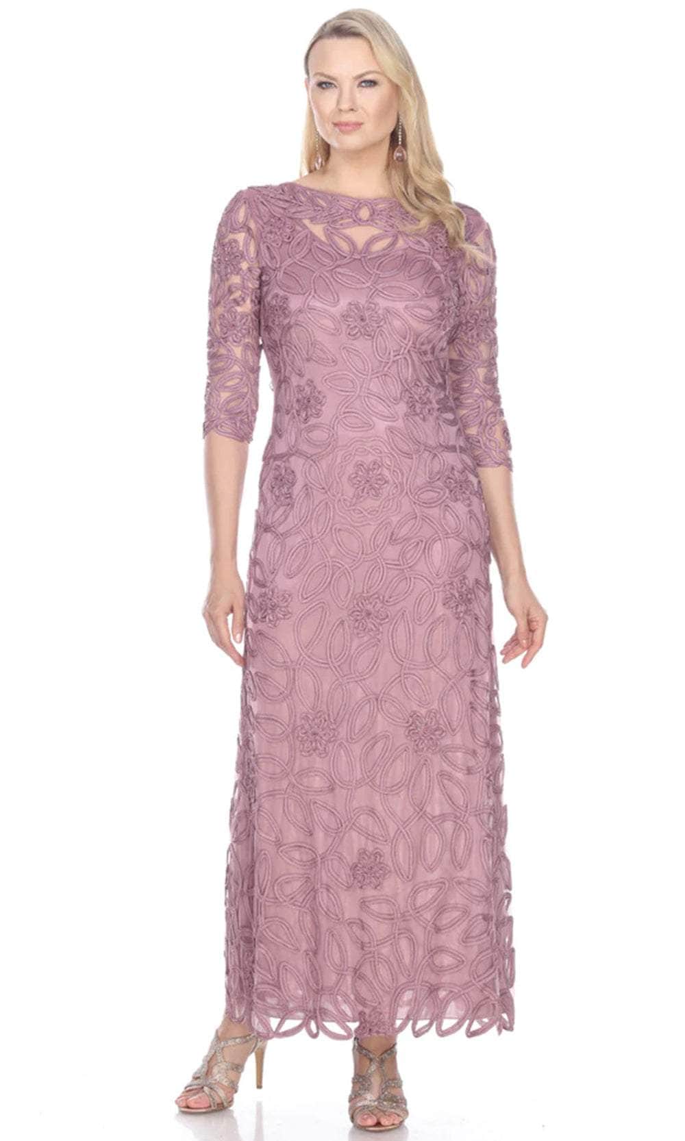 Soulmates 1616 - Soutache Embroidered Lace Evening Gown Dress – Couture ...