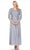 Soulmates 1901 - Soutache Lace V-Neck Long Dress Mother of the Bride Dresses Pewter / S