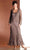 Soulmates C715 - Embroidered Dress Jacket Mother of the Bride Dresses Mocha / S